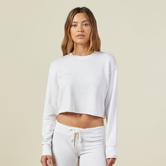 Cropped Boyfriend Sweatshirt