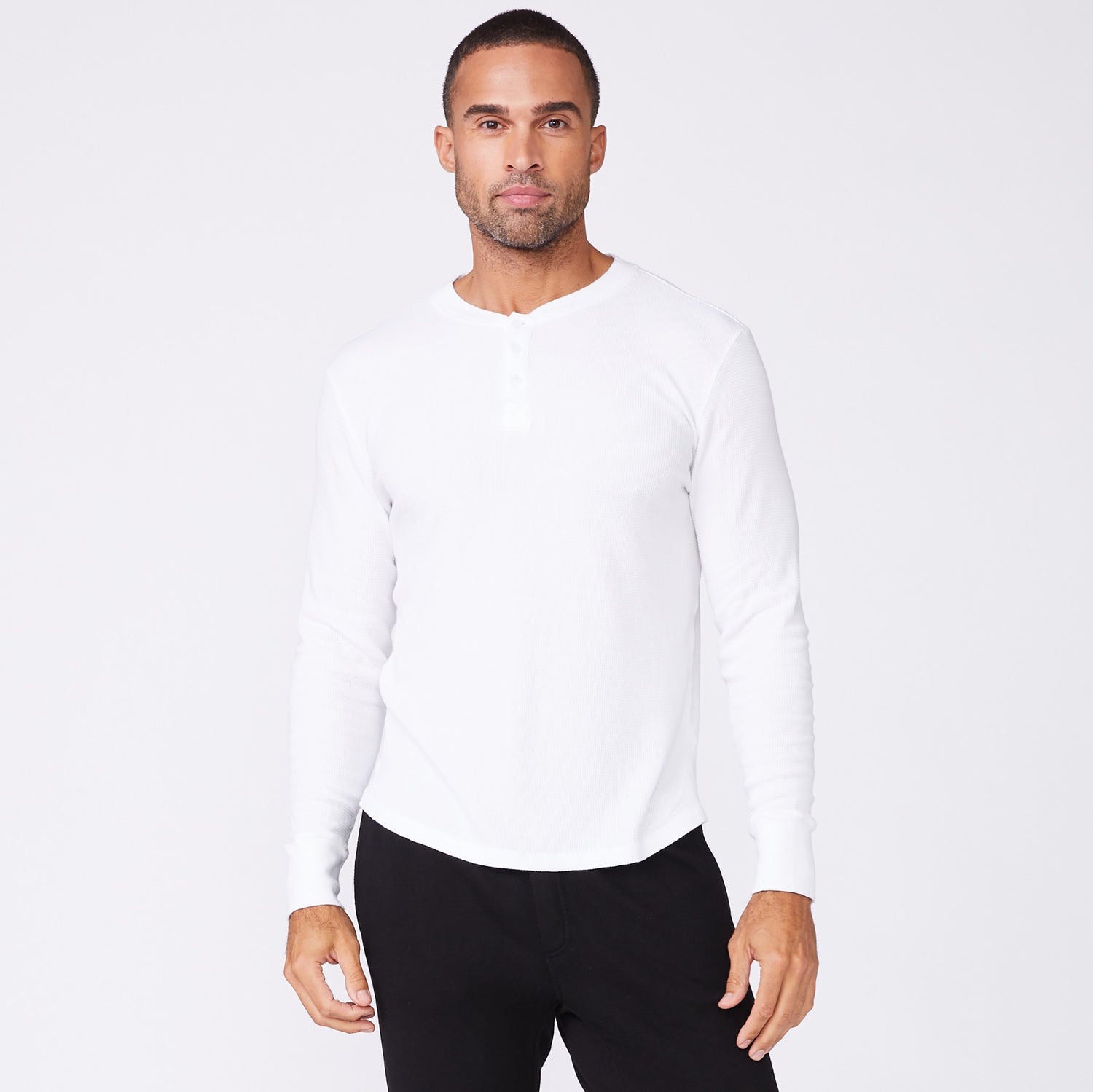 color group - MENS THERMAL HENLEY - MT0056