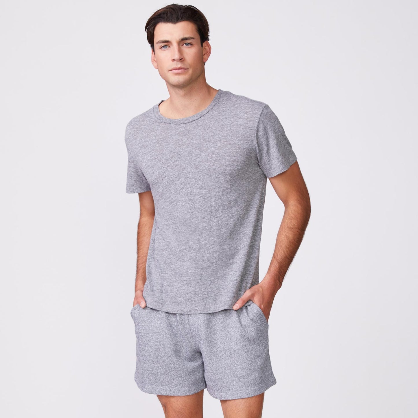 Textured Tri-Blend Relaxed Crew
