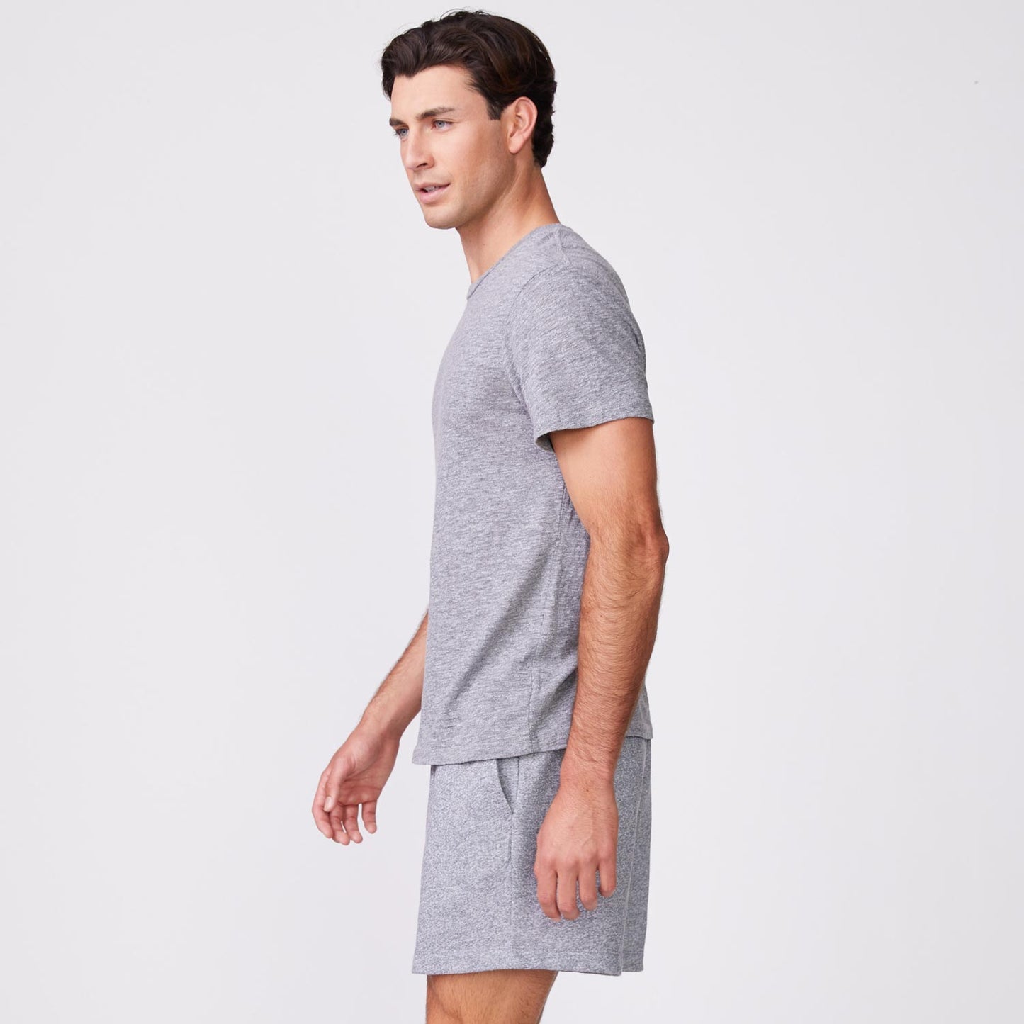 Textured Tri-Blend Relaxed Crew