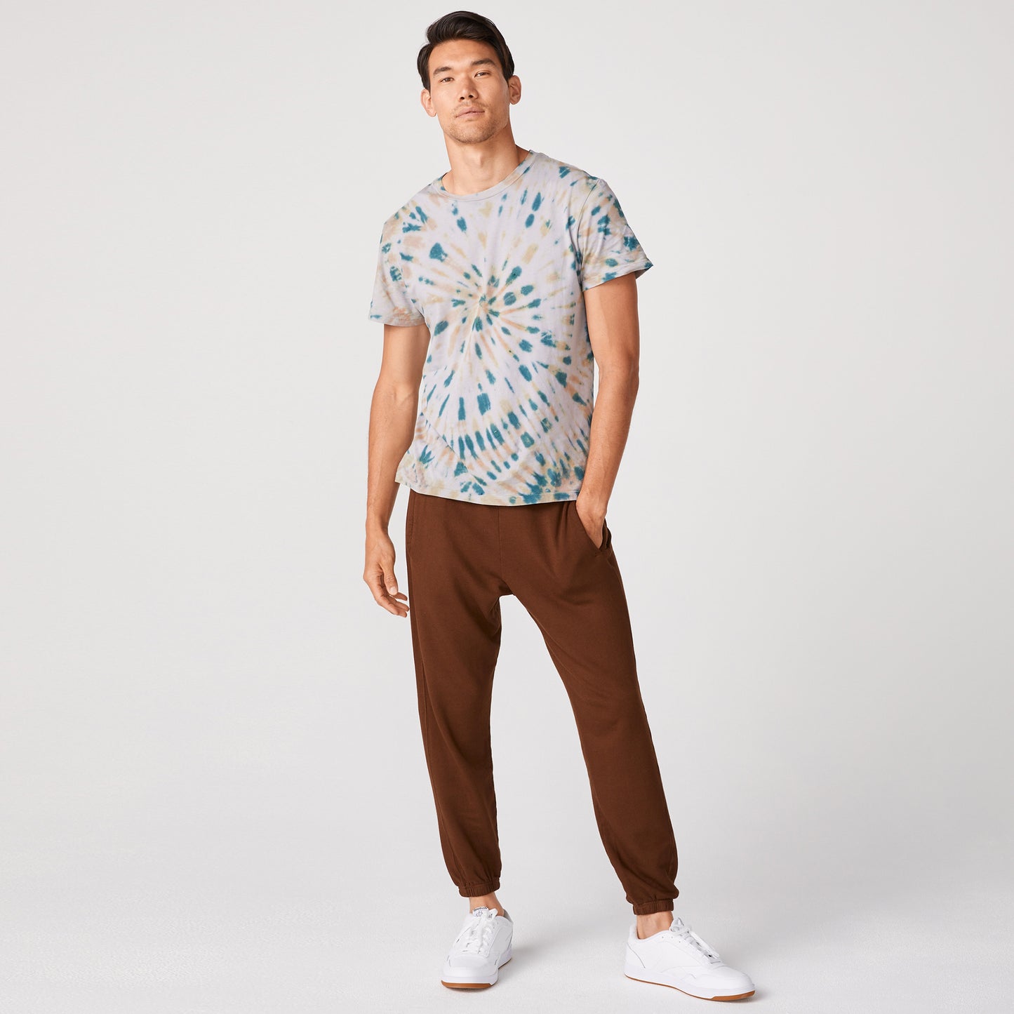 Kaleidoscope Tie Dye Relaxed Crew (6219012145334)