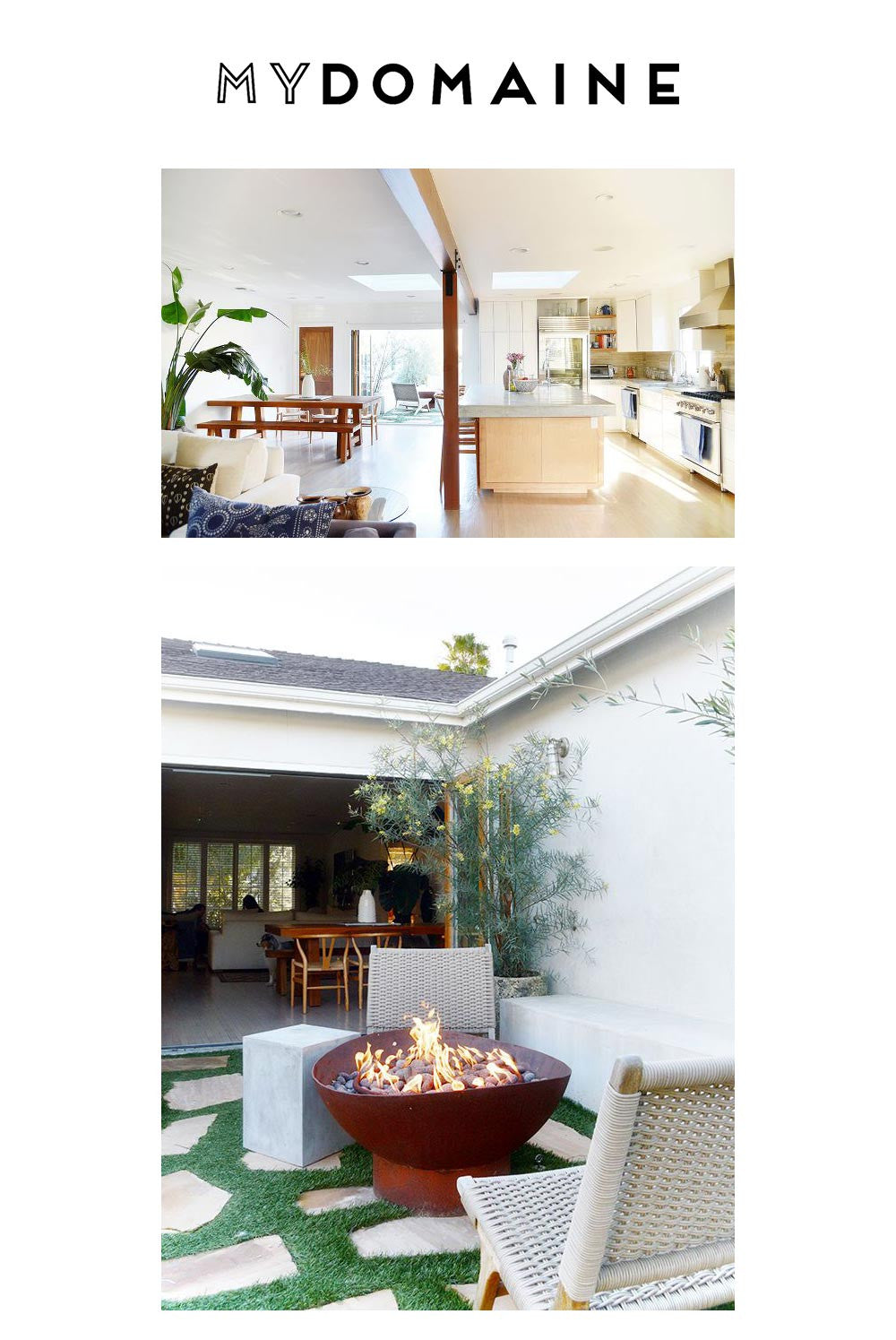 THE HOME OF MONROW’S CO-FOUNDER, MICHELLE WENKE, FEATURED ON MYDOMAINE