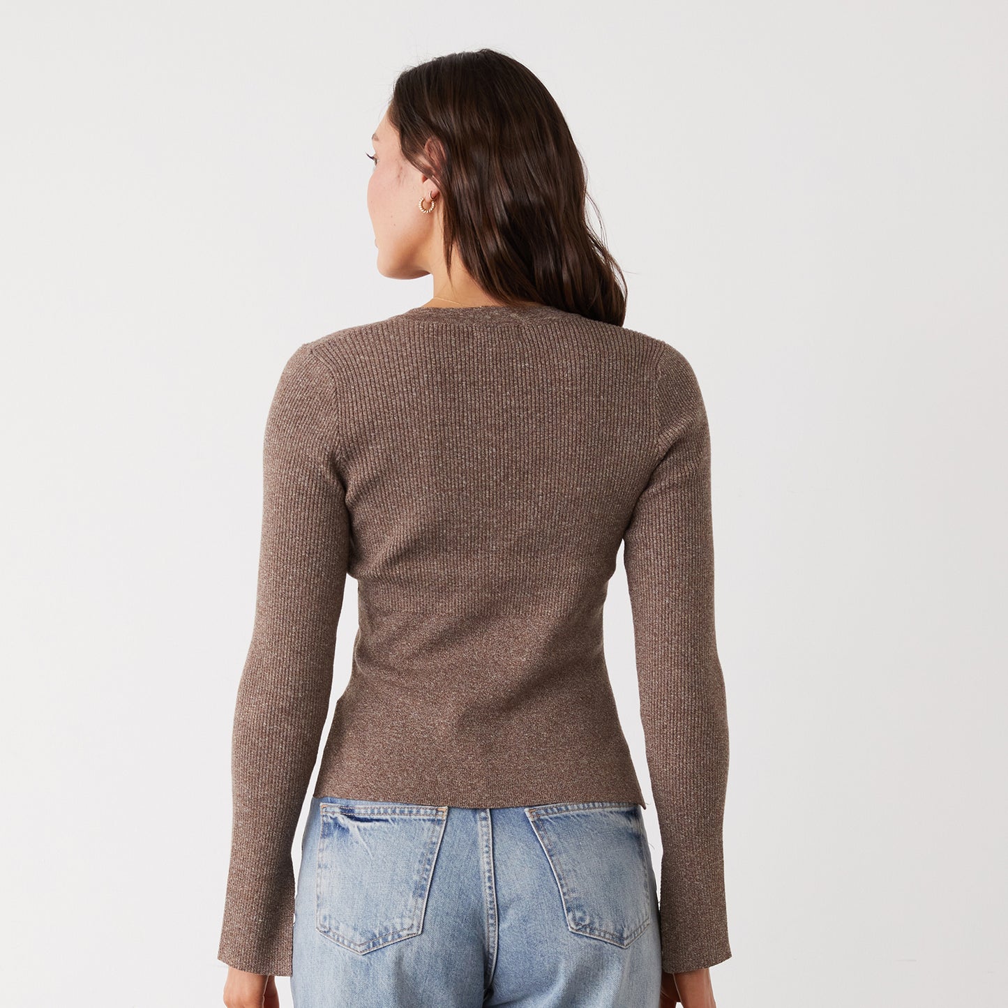 Rib Henley Sweater