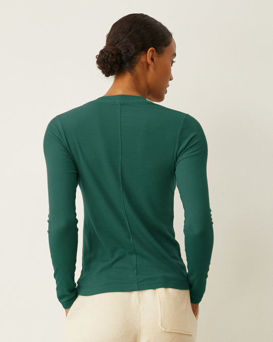 Supimaluxe Rib Long Sleeve Crew