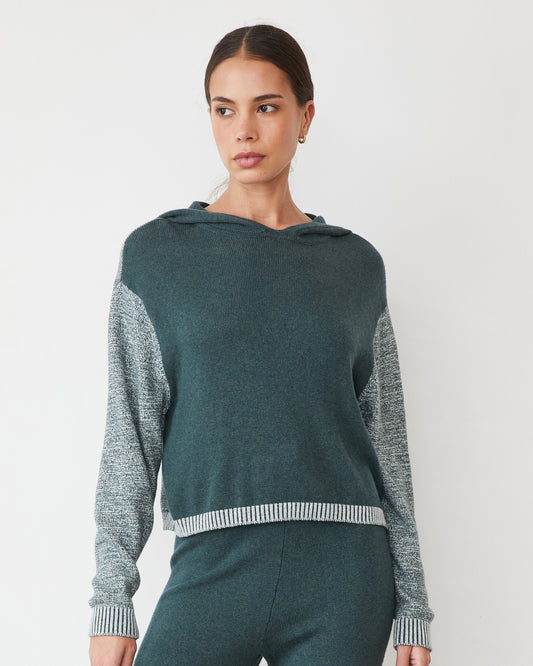 Organic Cotton Cashmere Hooded Sweater
