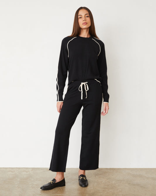 Lightknit Pant With Contrast Piping