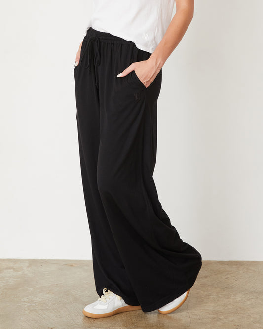 Organic Jersey Wide Leg Pant