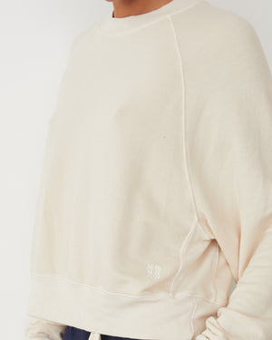 Softfleece Crop Crew Sweatshirt