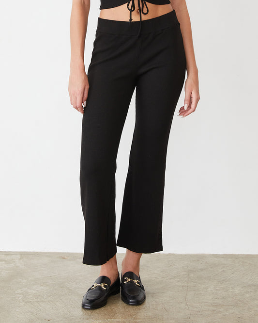 Tencel Rib Kick Flare