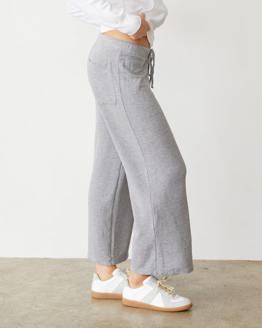 Supersoft French Terry Crop Lounge Pant