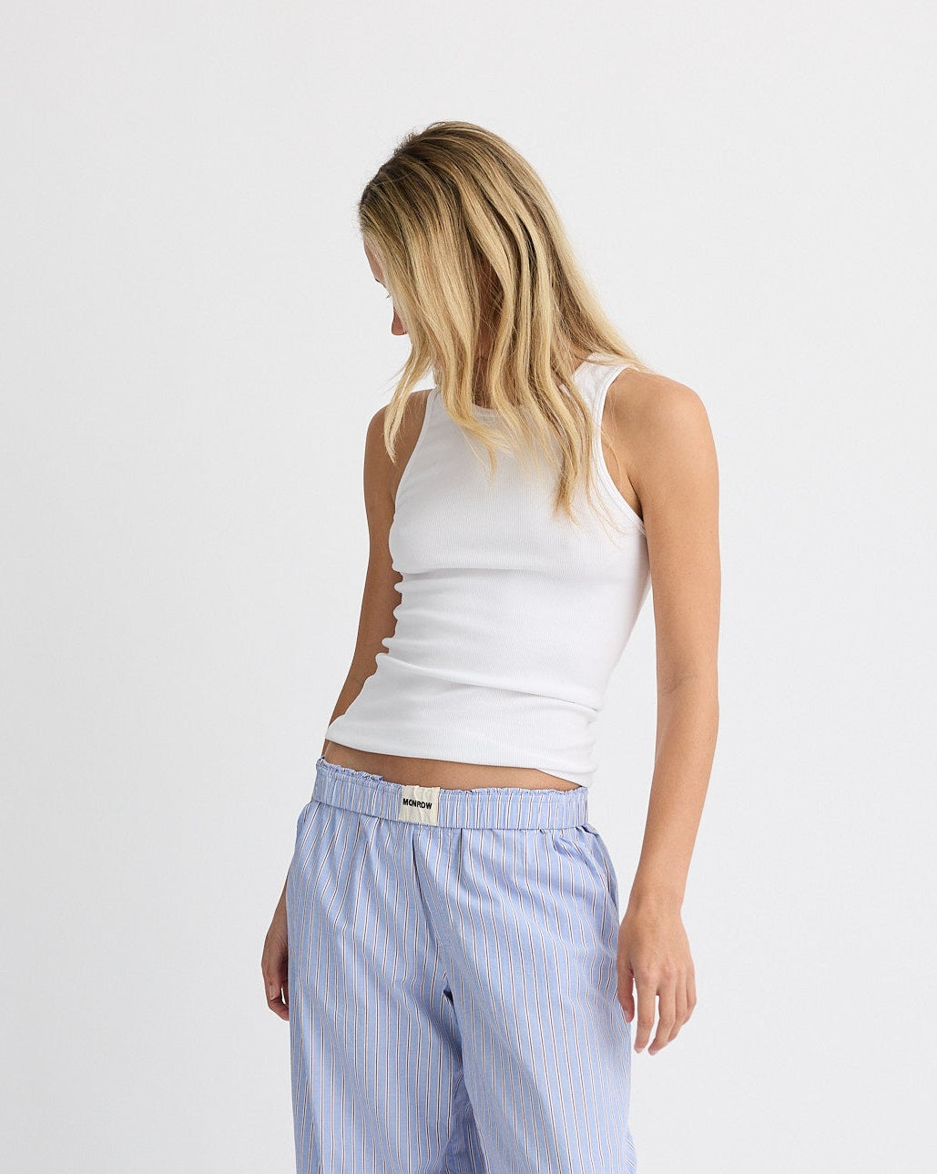 Supimaluxe Rib High Neck Tank