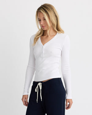 Baby Thermal V Neck Henley