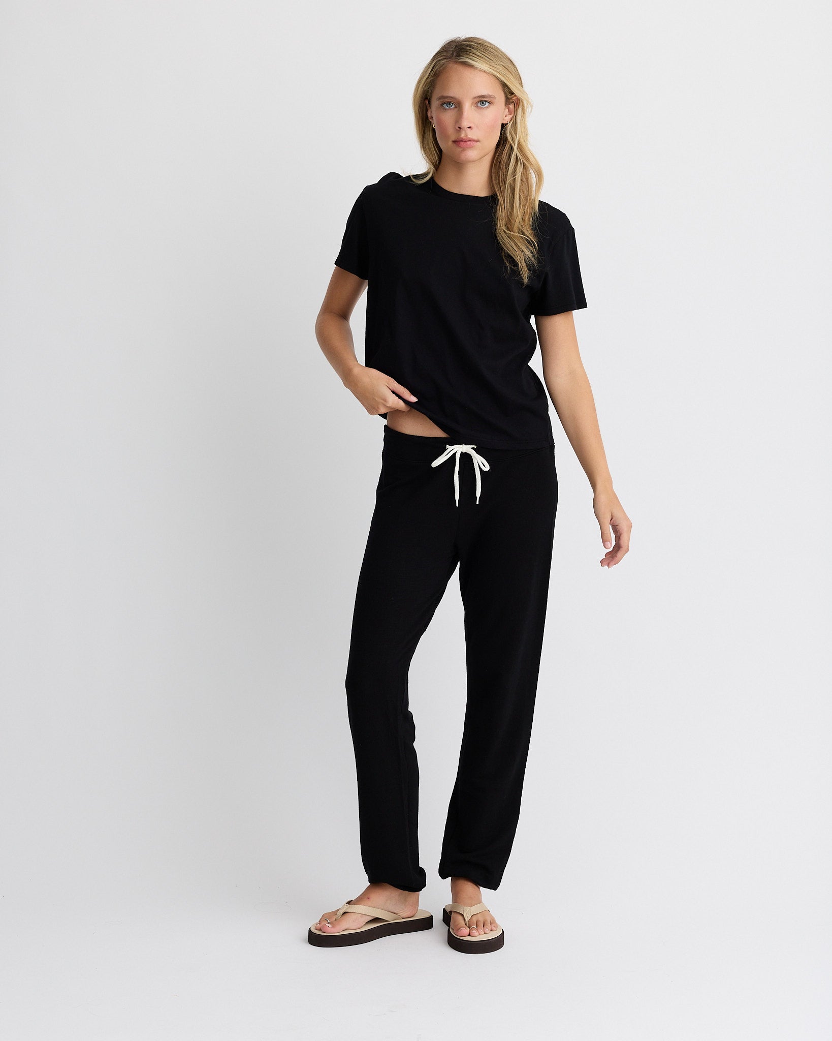 Supersoft Vintage Black Sweats – MONROW