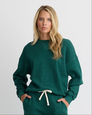 Teddy Fleece Crew Neck Sweatshirt