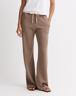 Teddy Fleece Straight Leg Sweat