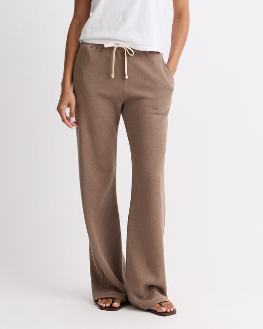 Teddy Fleece Straight Leg Sweat