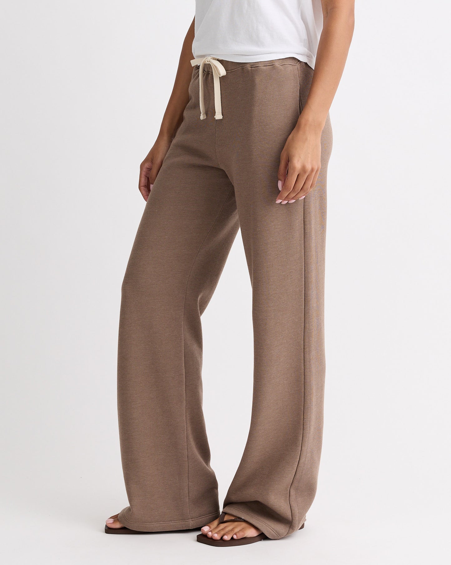 Teddy Fleece Straight Leg Sweat
