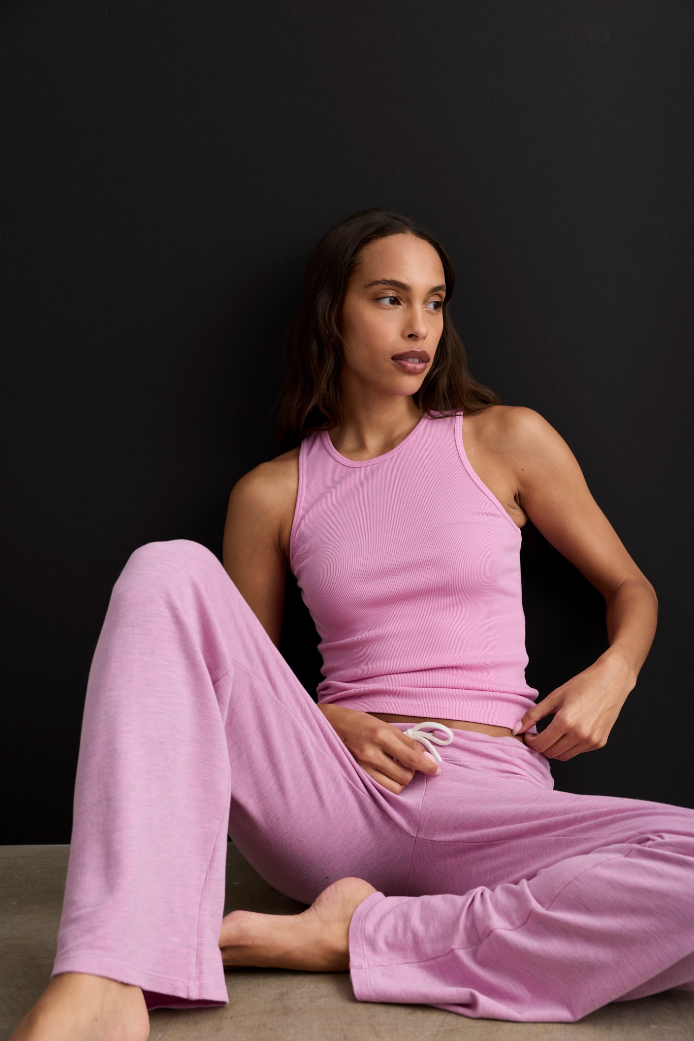 Supimaluxe Rib High Neck Tank