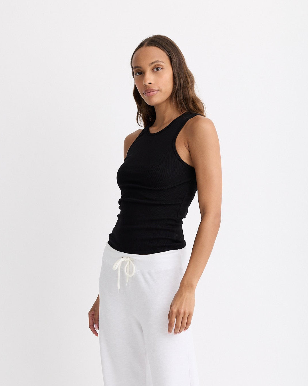 Supimaluxe Rib High Neck Tank