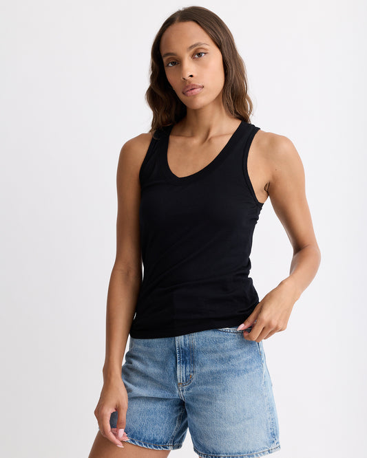 Cotton Modal Narrow Tank