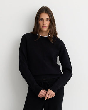 Soft Knit Raglan Sweater