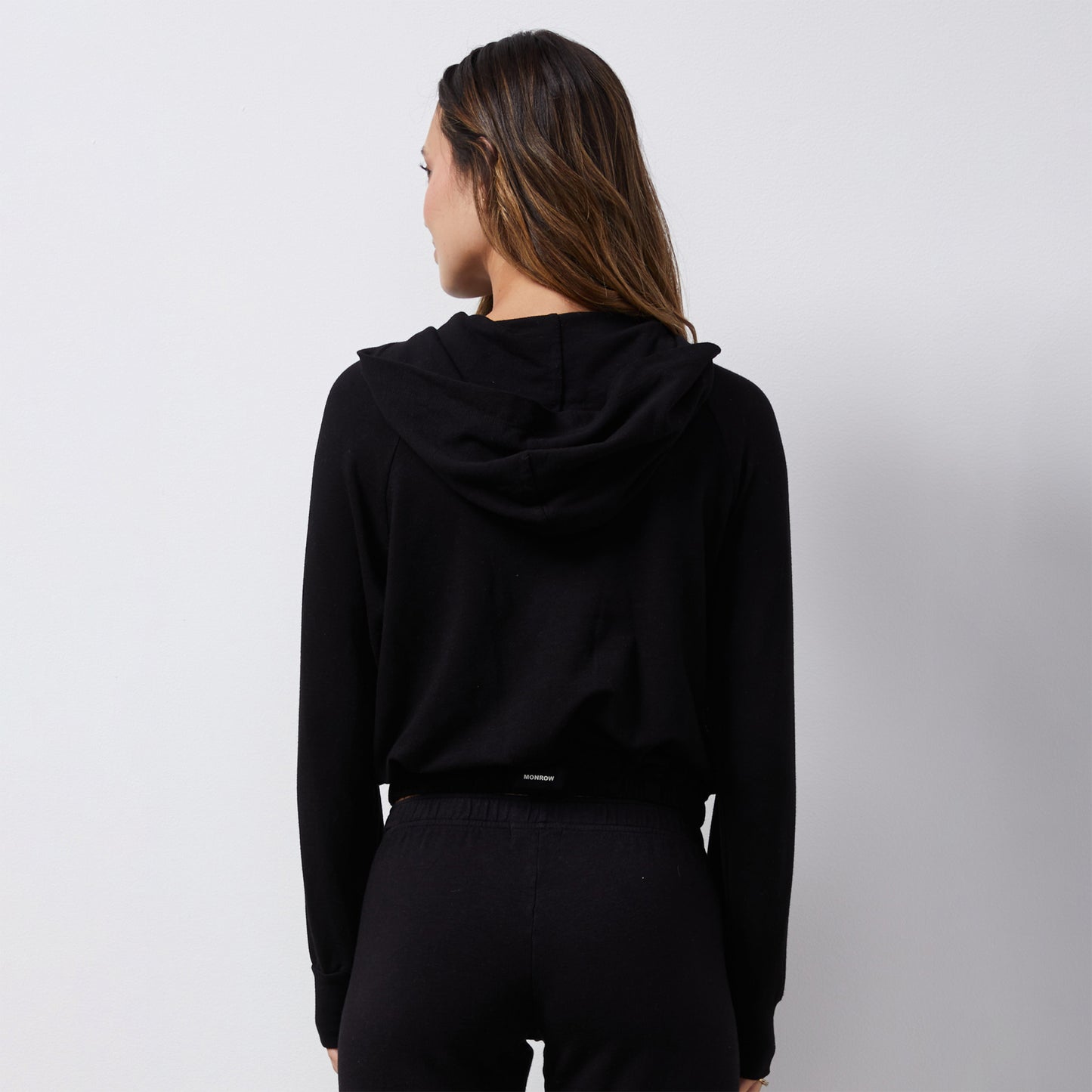 French Terry Crop Hoody