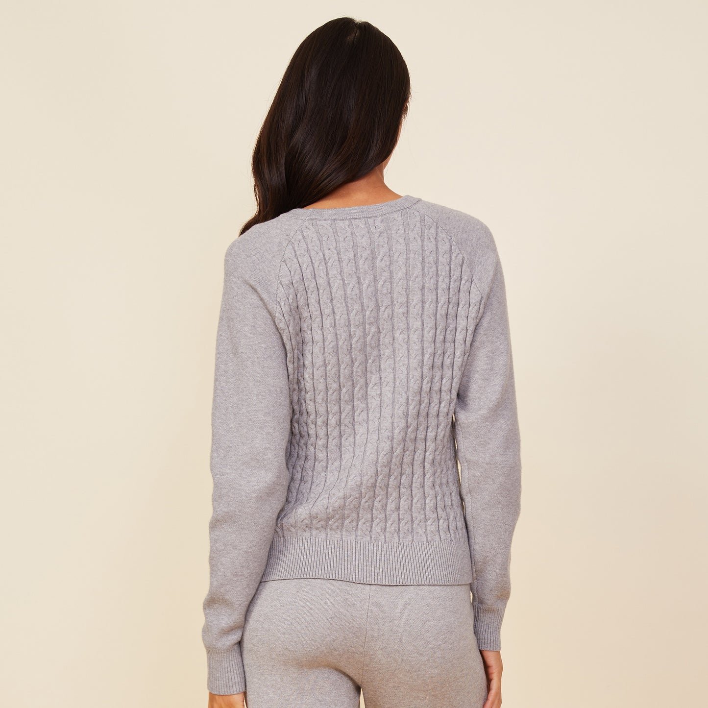 Soft Knit Cable Sweater
