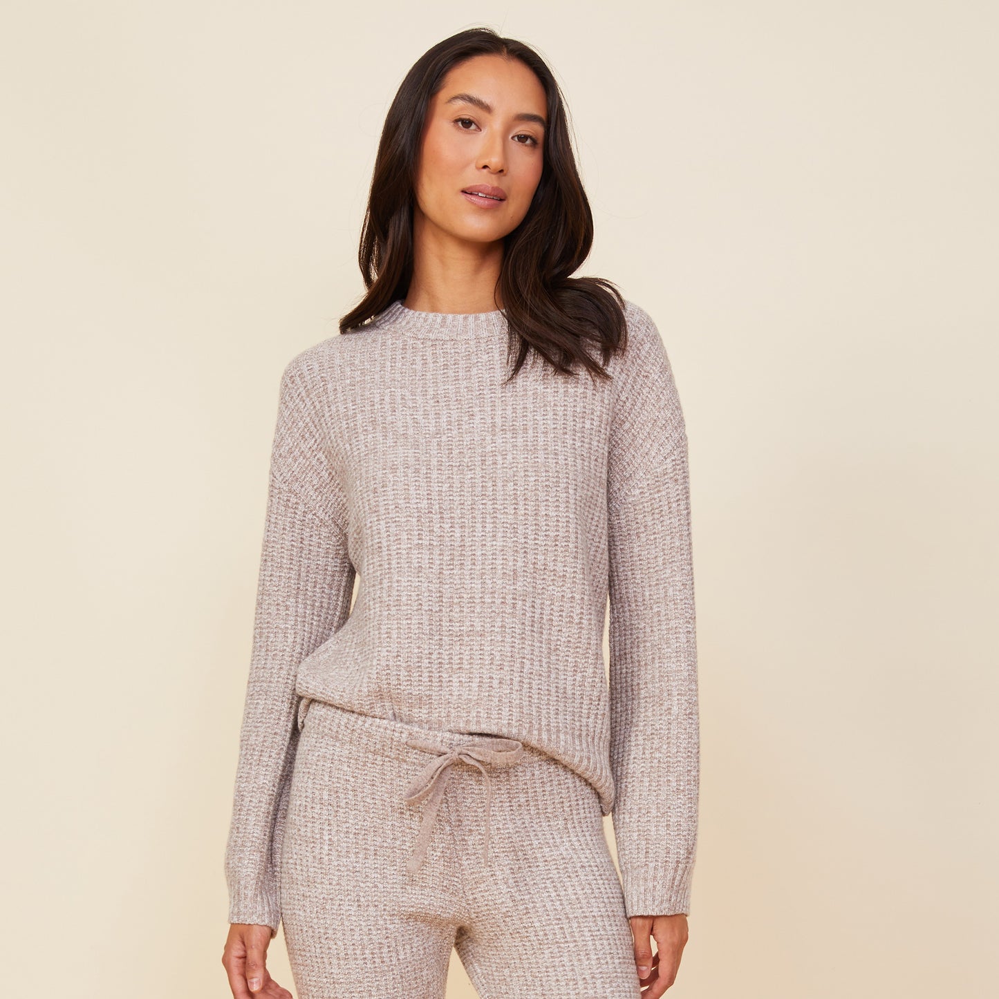 Wool Cashmere Space Dye Sweater