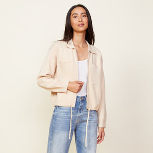 Soft Knit Pocket Jacket