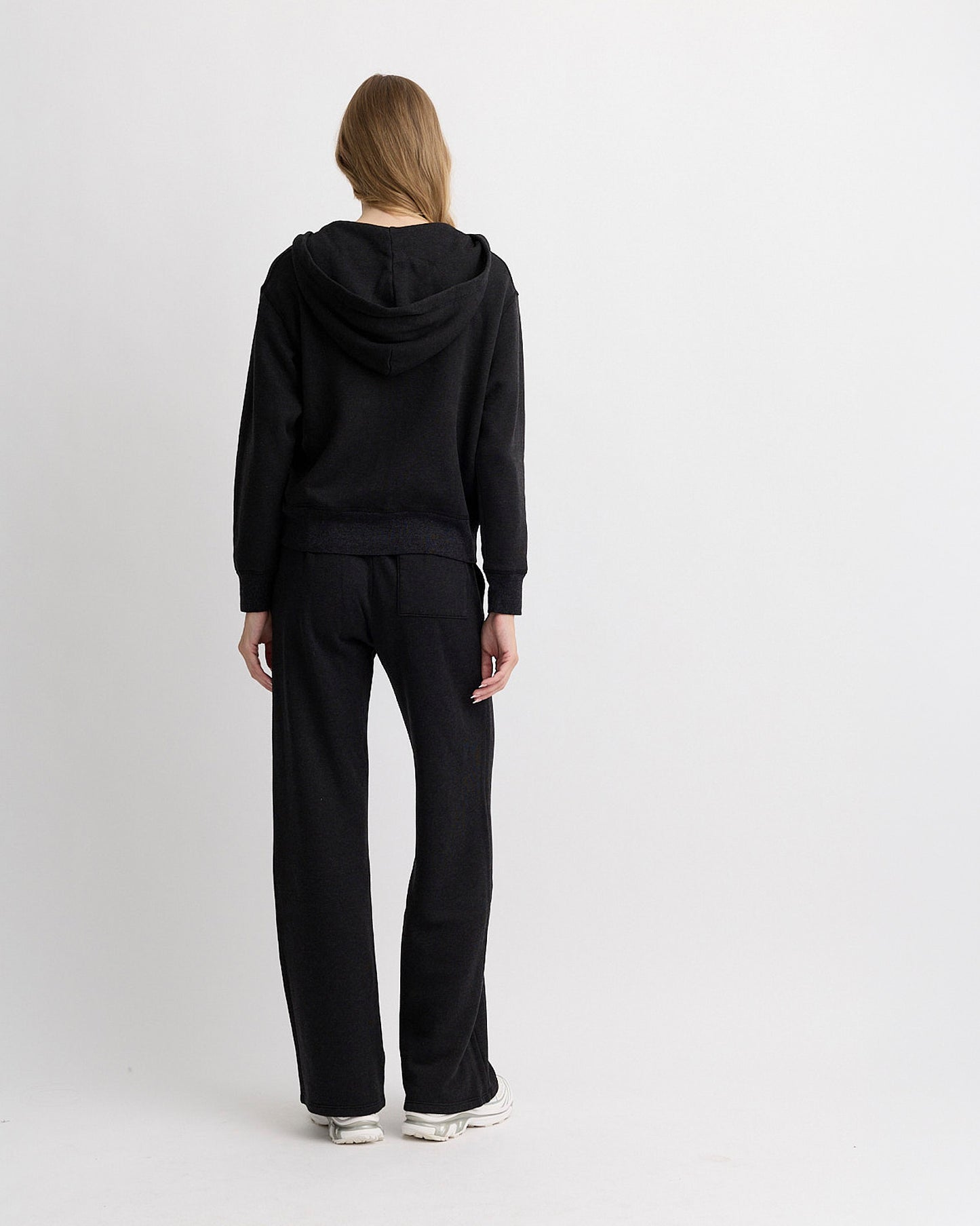 Teddy Fleece Relaxed Zip Up Hoody