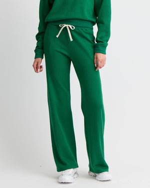 Teddy Fleece Straight Leg Sweatpant