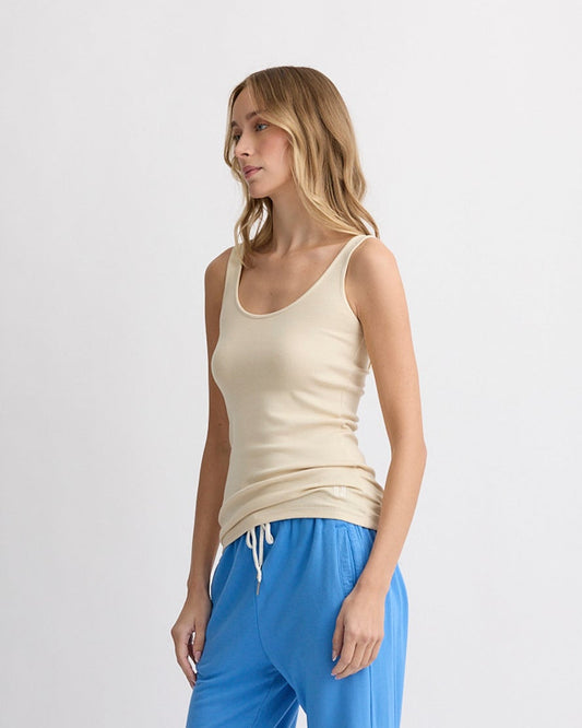 Supimaluxe Rib Scoop Neck Tank