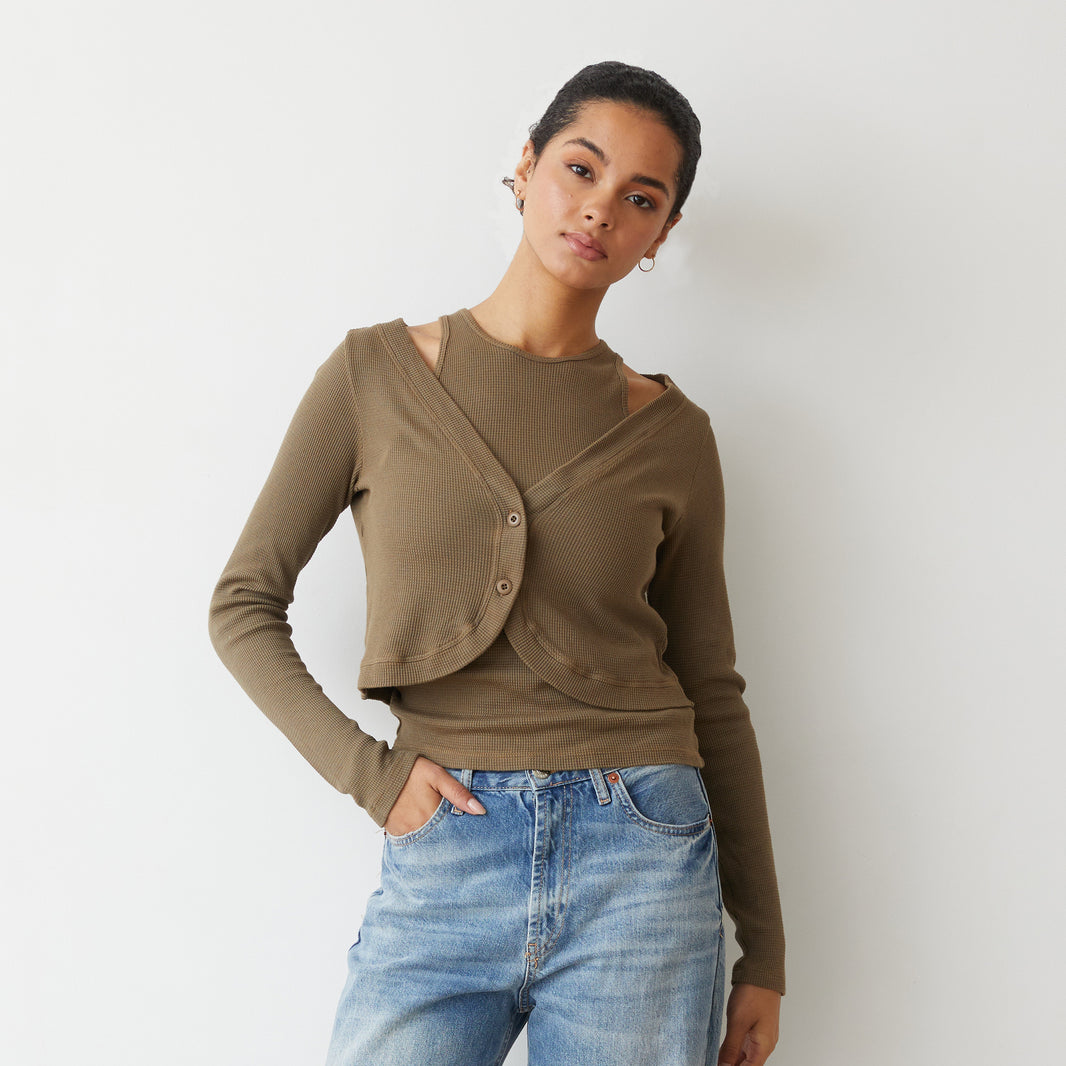 Women's Tops - Rib Tops, Tanks, Blouses & More – MONROW