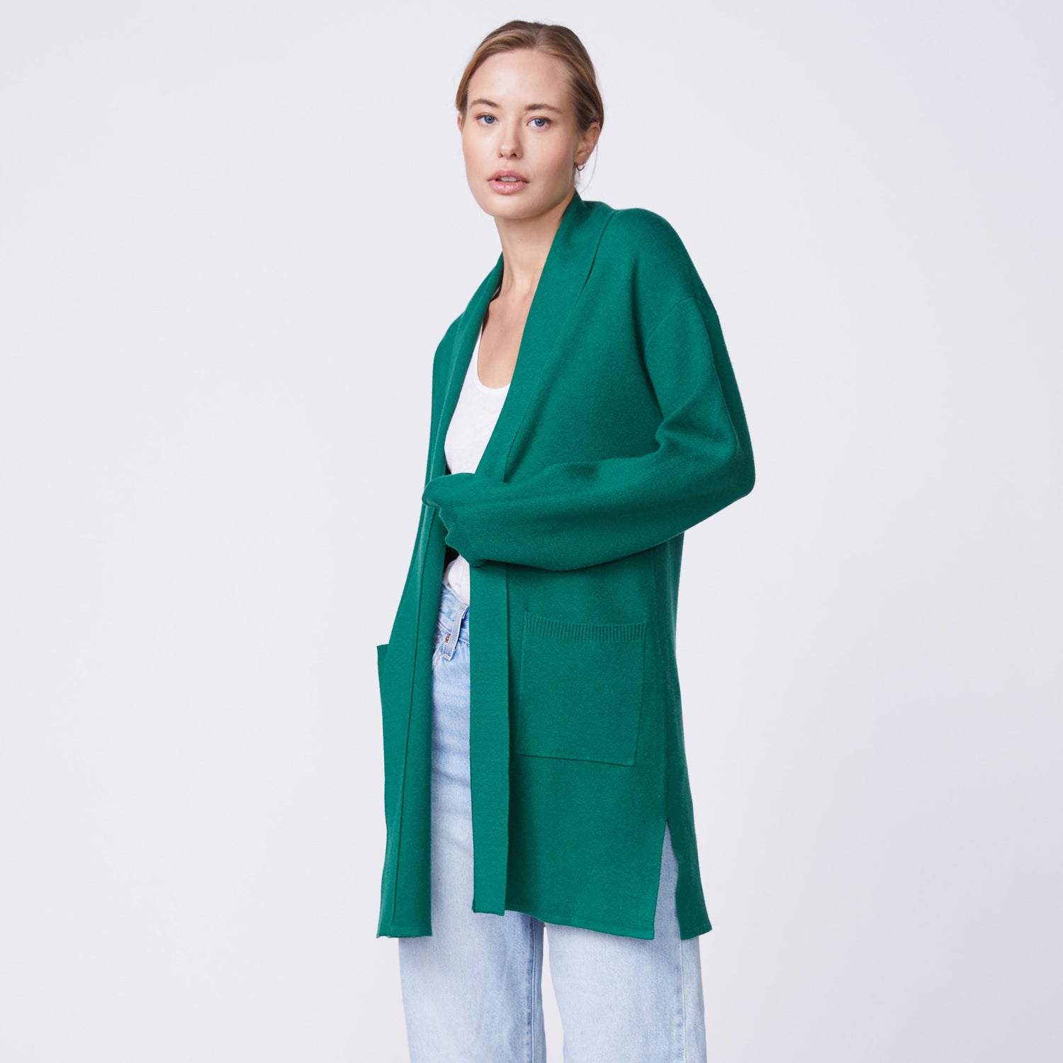 color group - SUPERSOFT SWEATER KNIT CARDIGAN - HJ0235