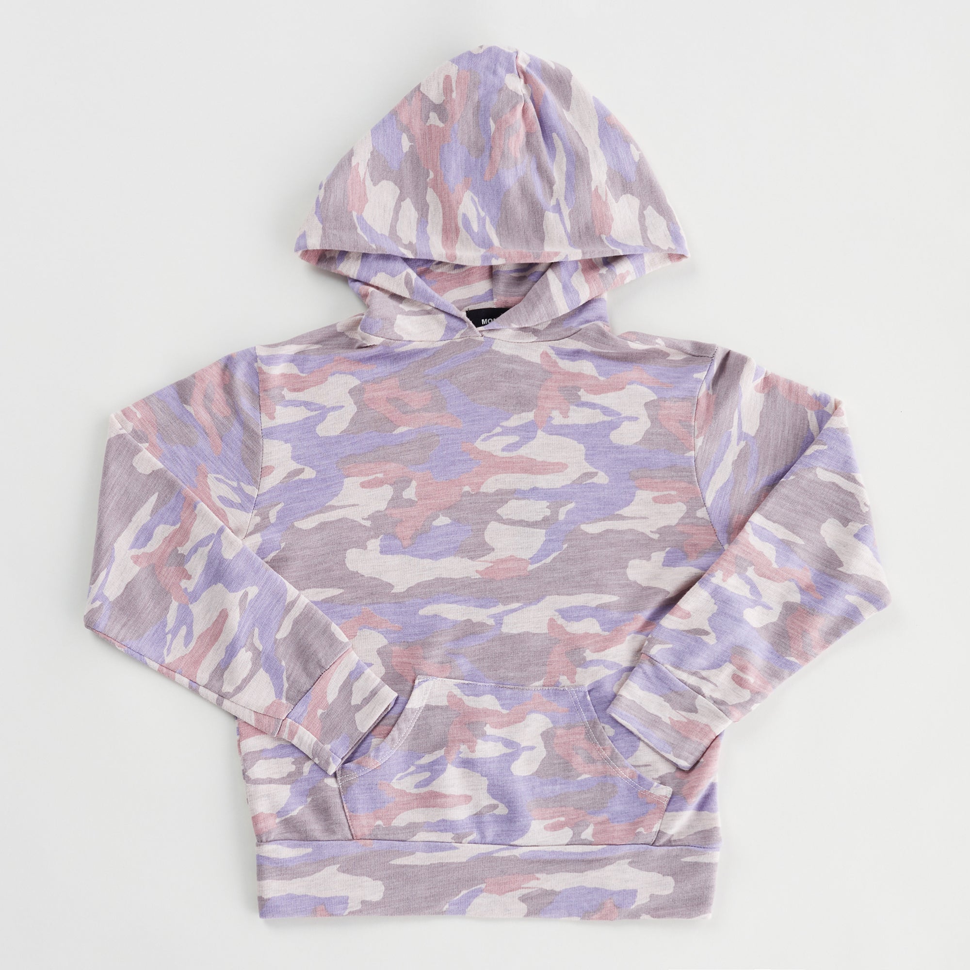 Kids Supersoft Camo Pullover Hoody MONROW