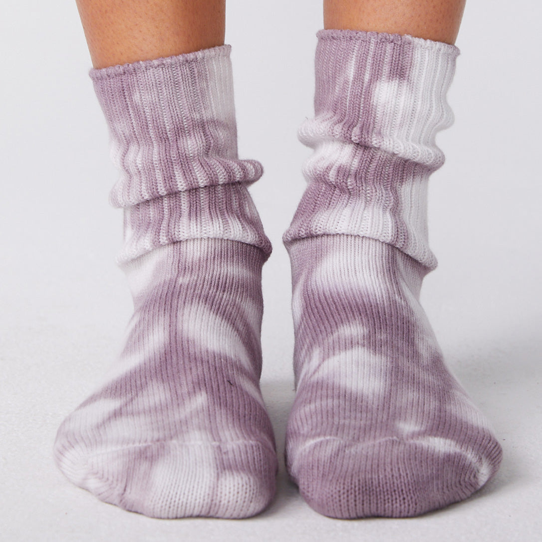 Organic Tie Dye Socks (6099877593270)