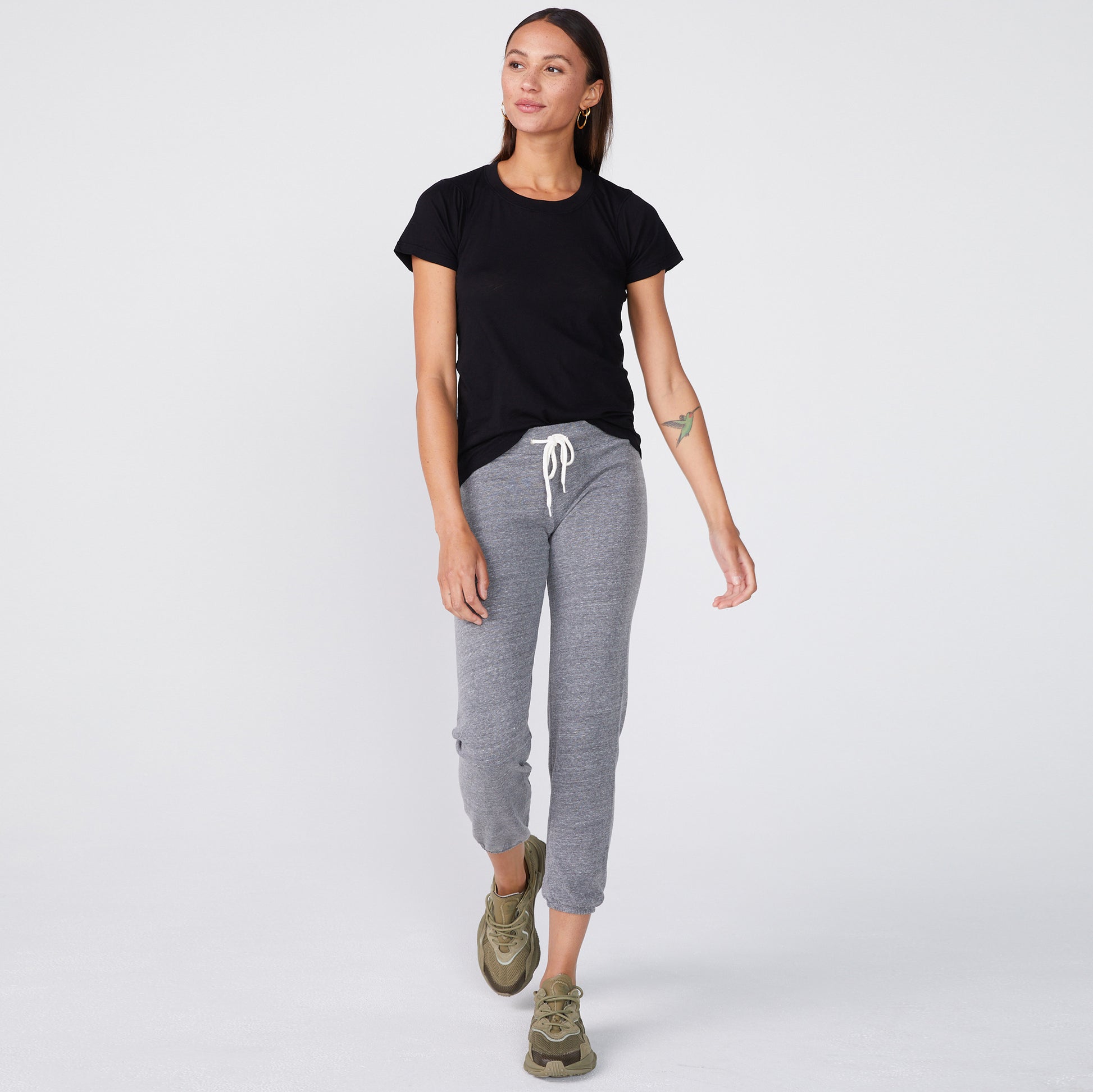 Tissue Fitted Crew Neck Tee (9851526095)