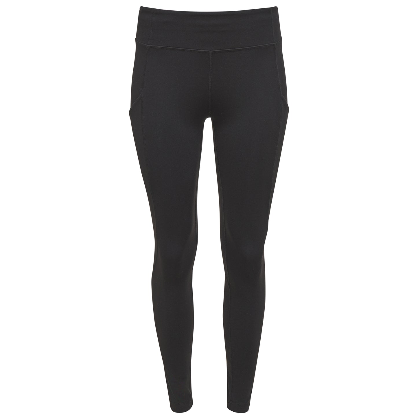 Ghost image of movement high rise leggings in black.