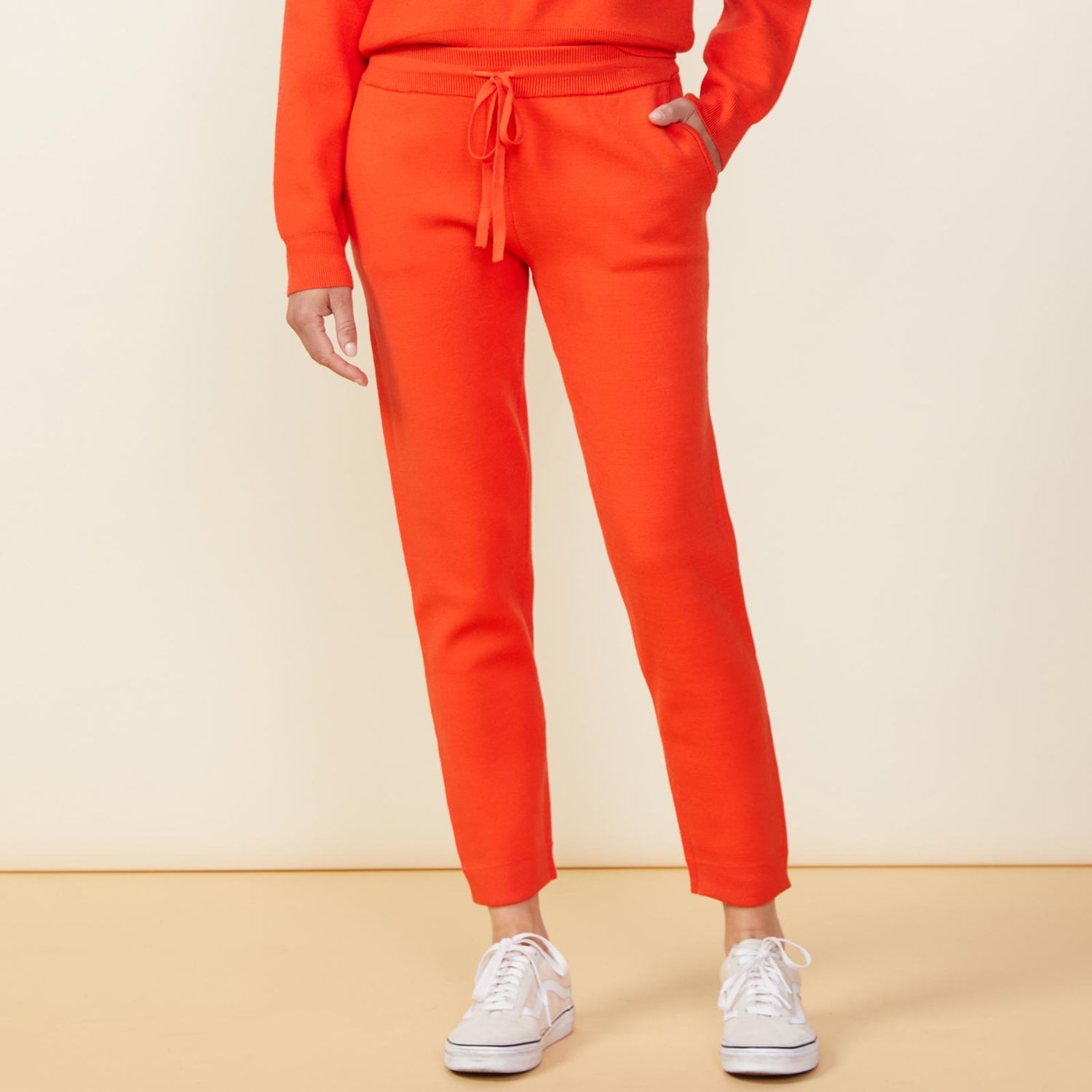 color group - SUPERSOFT SWEATER KNIT CUFFED JOGGER - HB0634