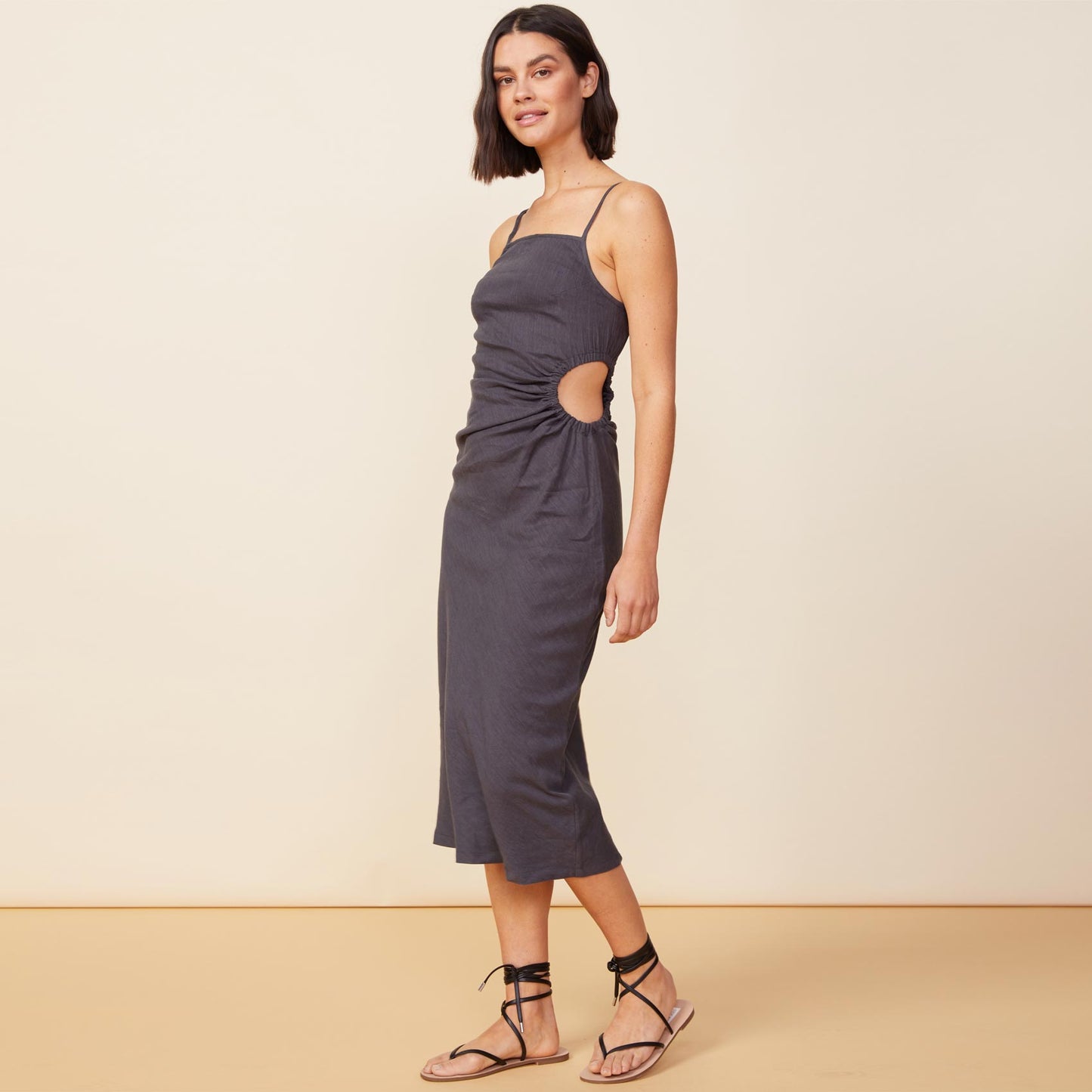 Linen Slip Dress