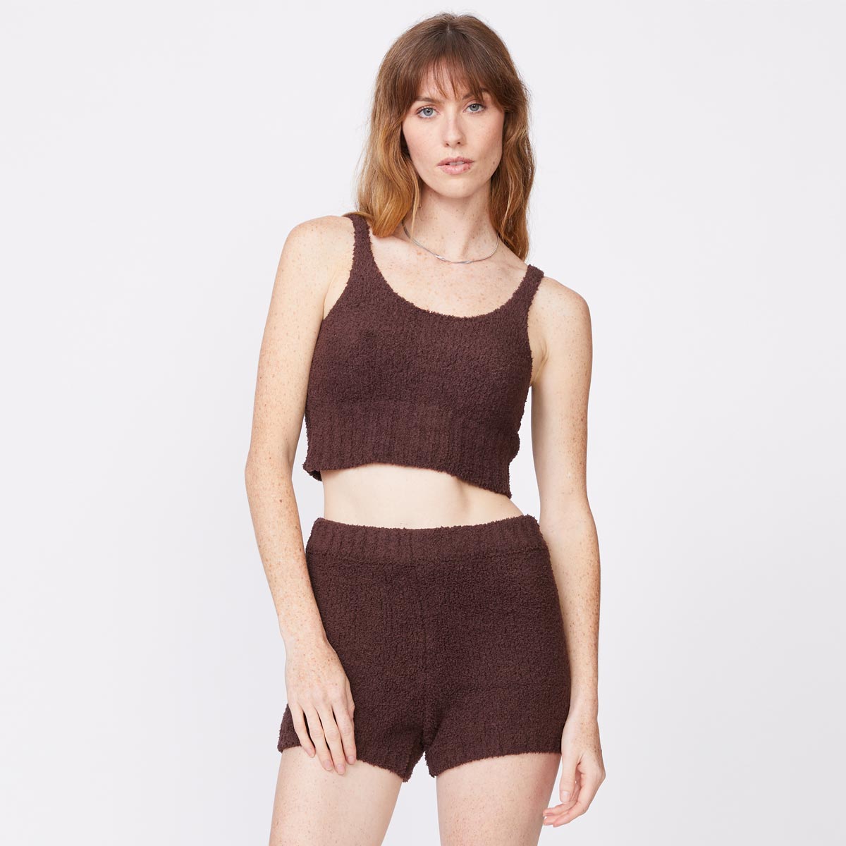 color group - PLUSH SWEATER TANK - HT1191