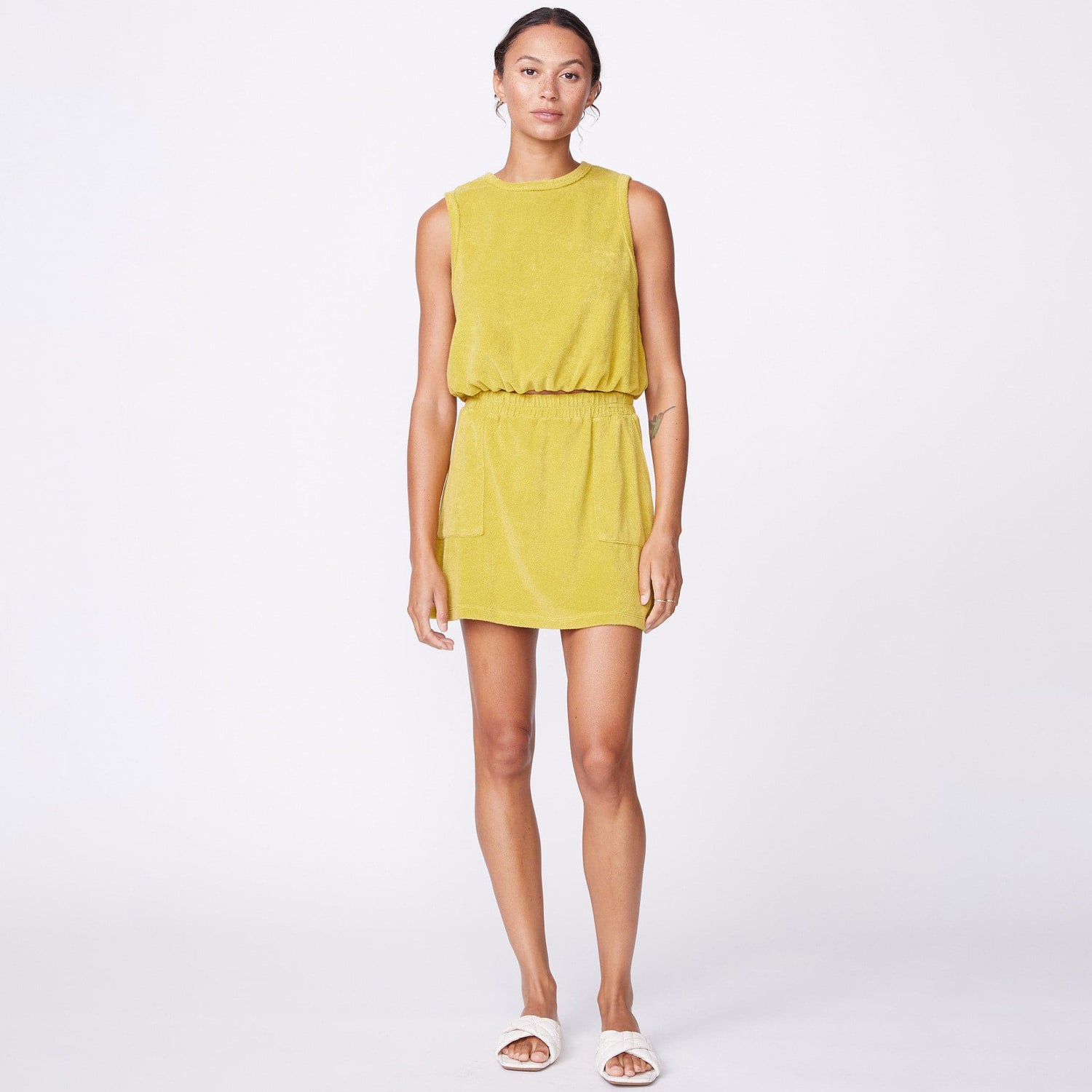 color group - TERRY CLOTH SKIRT - HS0049