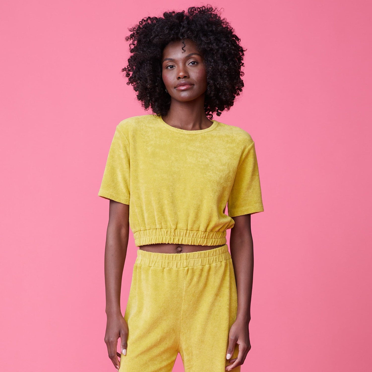 color group - TERRY CLOTH TEE - HT1195