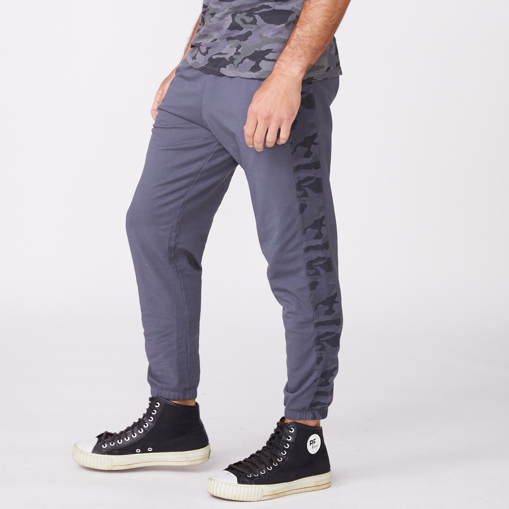 Camo Stripe Lounge Sweats (6716986392758)