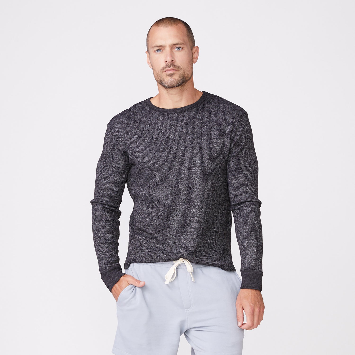color group - MENS THERMAL LONG SLEEVE CREW - MT0049