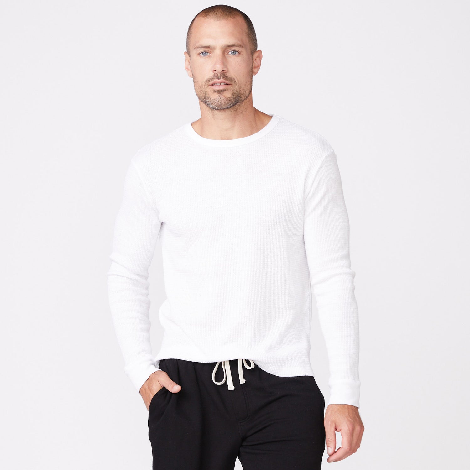 color group - MENS THERMAL LONG SLEEVE CREW - MT0049