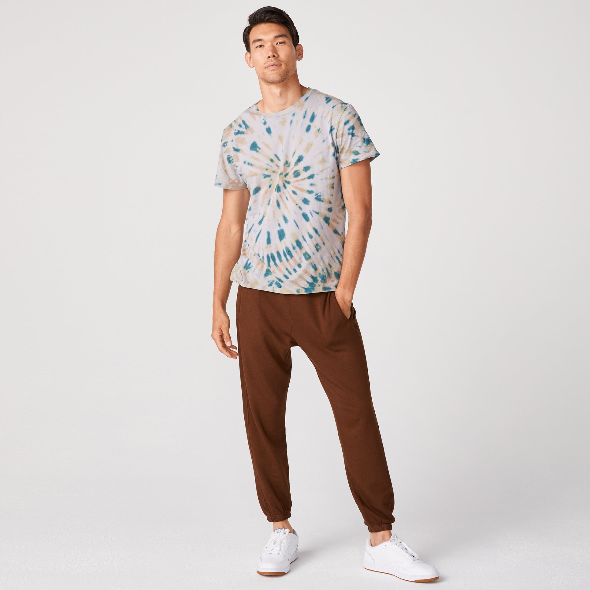 Kaleidoscope Tie Dye Relaxed Crew (6219012145334)