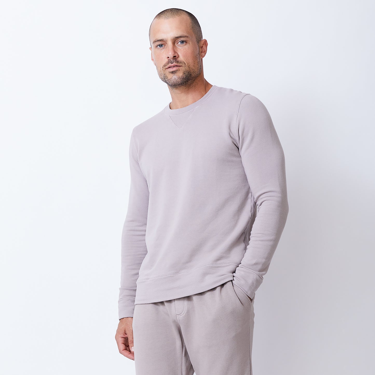 Supersoft Fleece Crew Neck Sweatshirt (4512324321382)