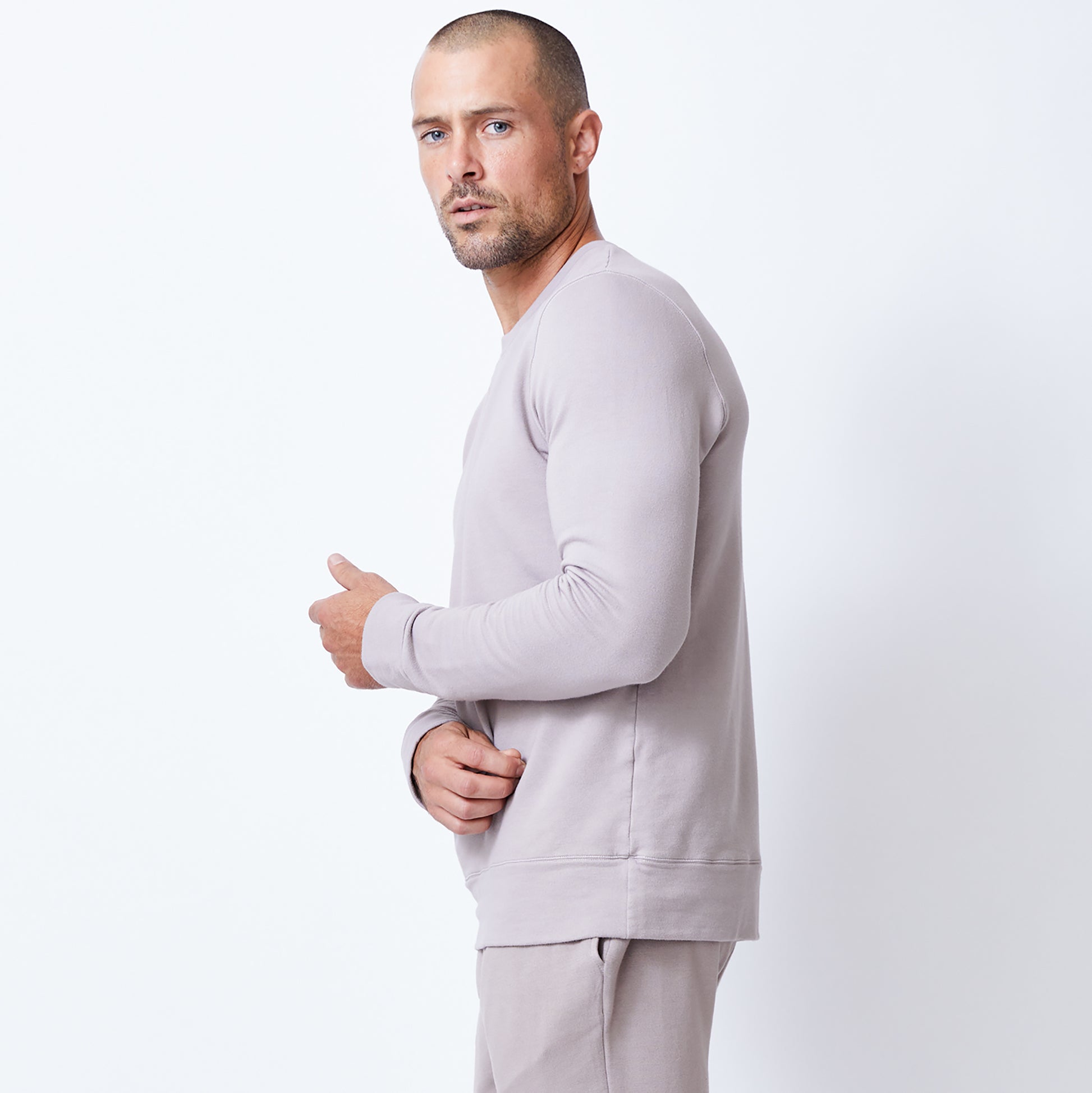 Supersoft Fleece Crew Neck Sweatshirt (4512324321382)